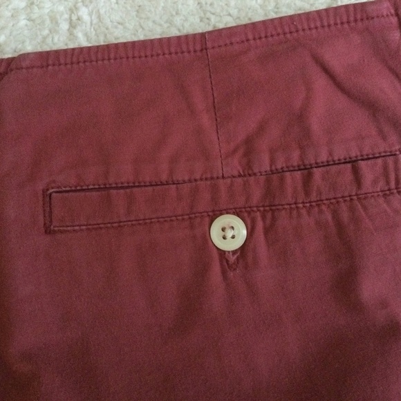 Vintage Y2K American Eagle Red Capri Pants - Sz 4 - Picture 9 of 12